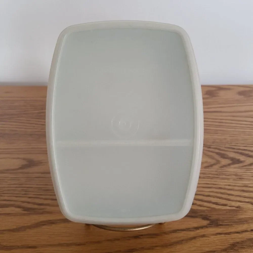 Tupperware Duo - Jr Store N Pour Cereal and Lid PLUS Slim Packette Divided Lunch